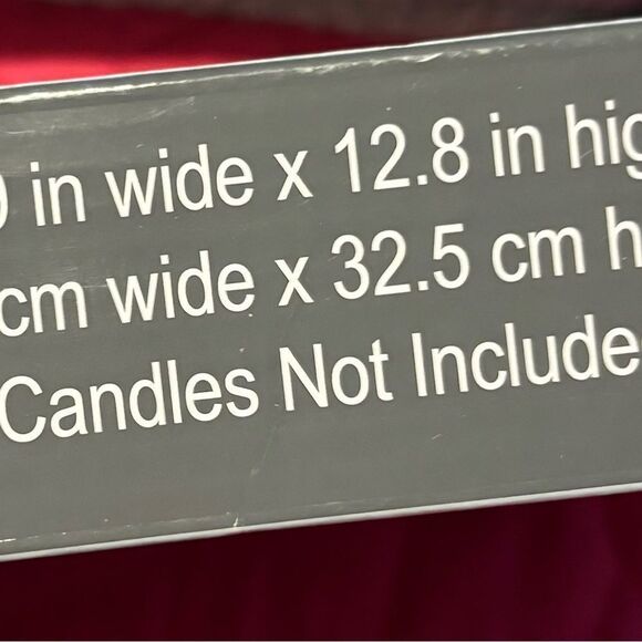 NEW! 2 Piece Wall Sconce Set NWT 
3.9 in wide x 12.8 in high (10 cm wide - Picture 4 of 4